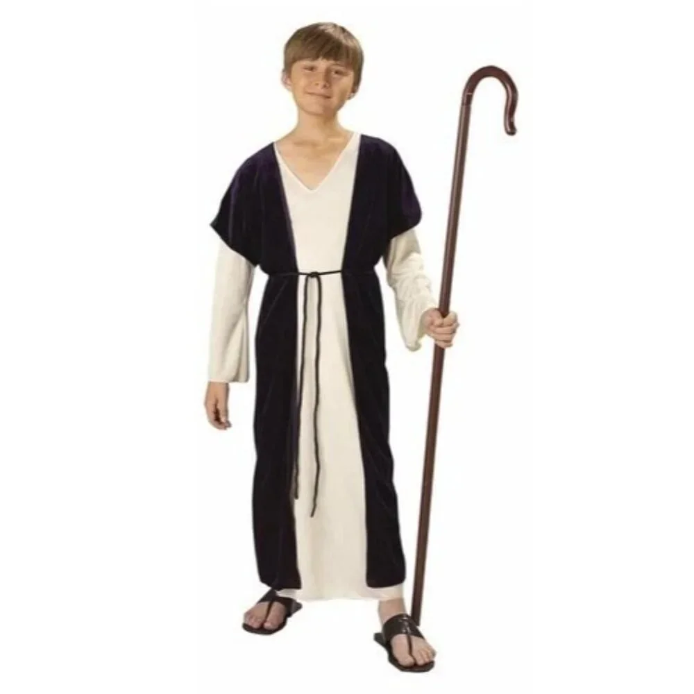 Forum Shepherd Biblical Times Nativity Halloween Costume Boys Small 4-6 Robe